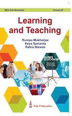 B.Ed 2nd Semester Book Learning and Teaching by Rumpa Mukherjee, Keya Samanta, Ratna Biswas Rita Publication