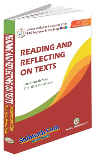 B.Ed 1st Semester Book Reading and Reflecting on Texts